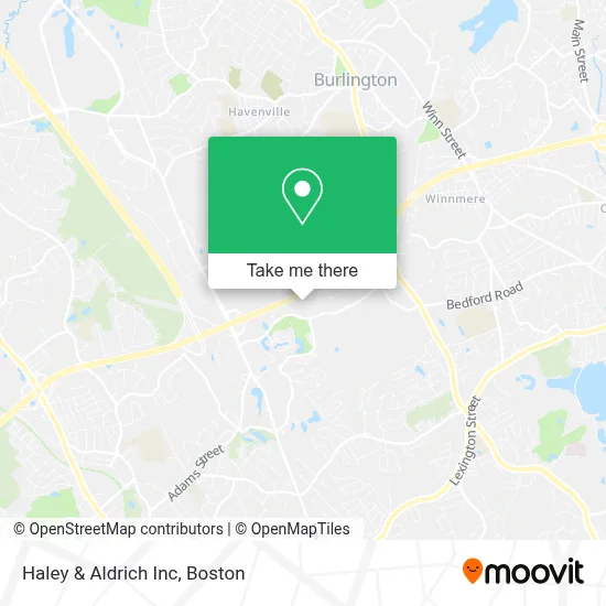 Haley & Aldrich Inc map