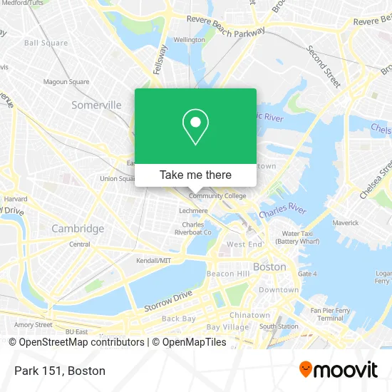 Park 151 map
