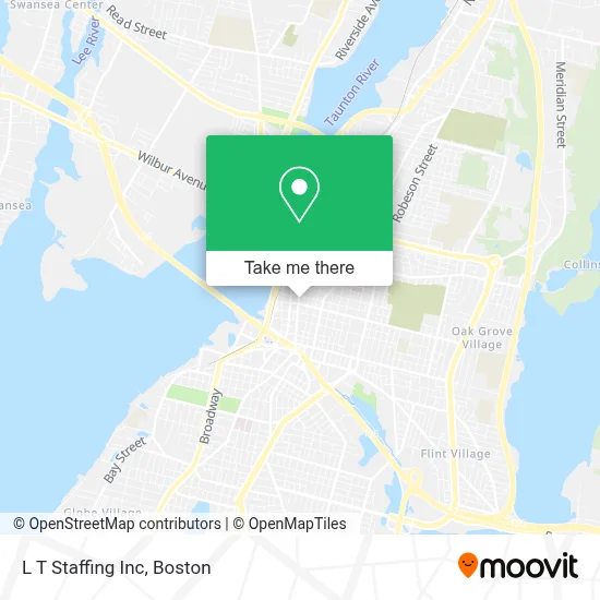 L T Staffing Inc map