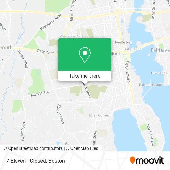 7-Eleven - Closed map