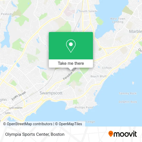 Olympia Sports Center map