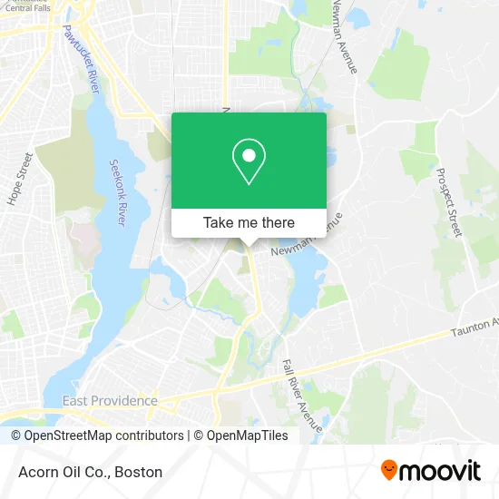 Acorn Oil Co. map