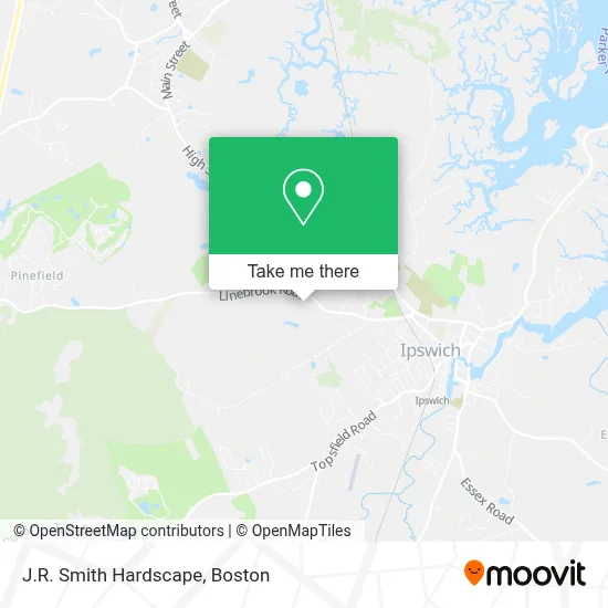 J.R. Smith Hardscape map
