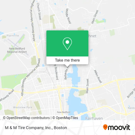 M & M Tire Company, Inc. map