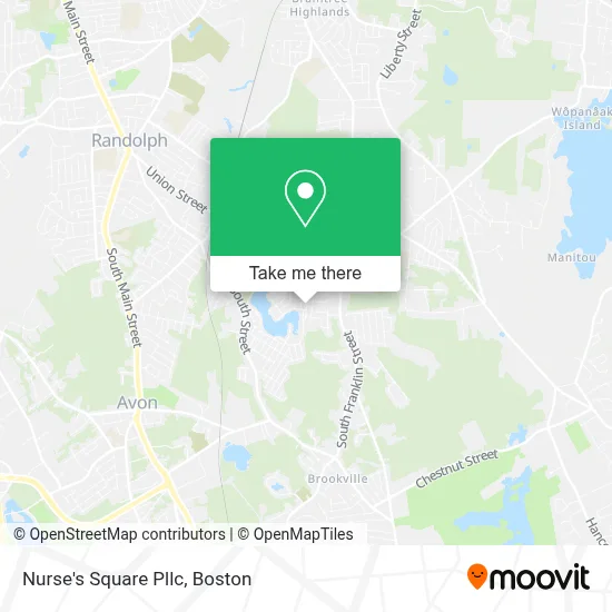 Nurse's Square Pllc map
