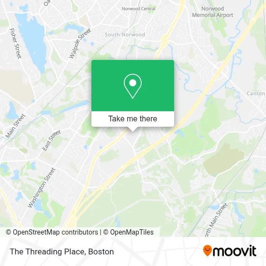 The Threading Place map