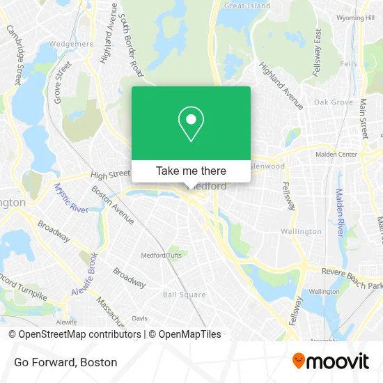 Go Forward map