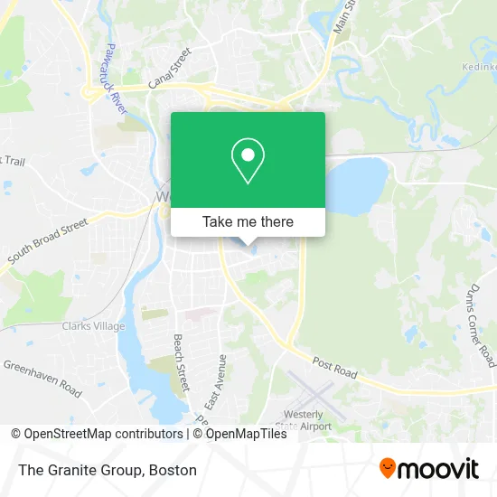 The Granite Group map