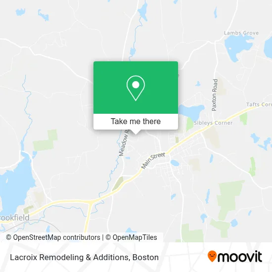 Lacroix Remodeling & Additions map