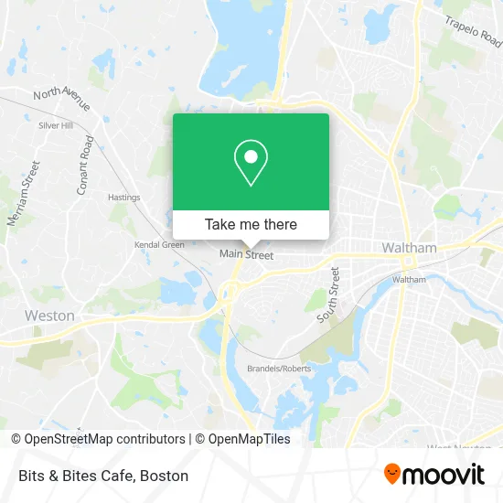 Bits & Bites Cafe map