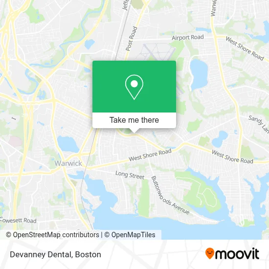Devanney Dental map