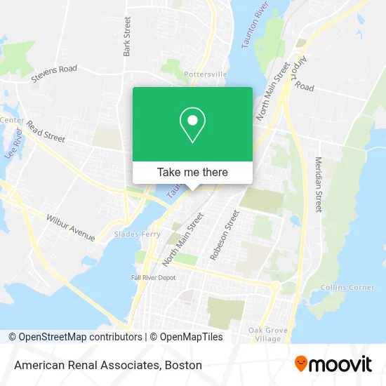 American Renal Associates map