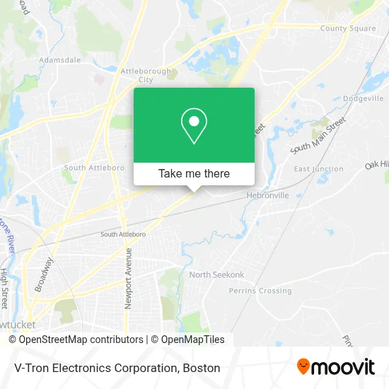V-Tron Electronics Corporation map
