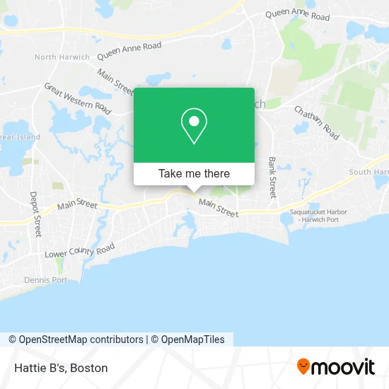 Hattie B's map