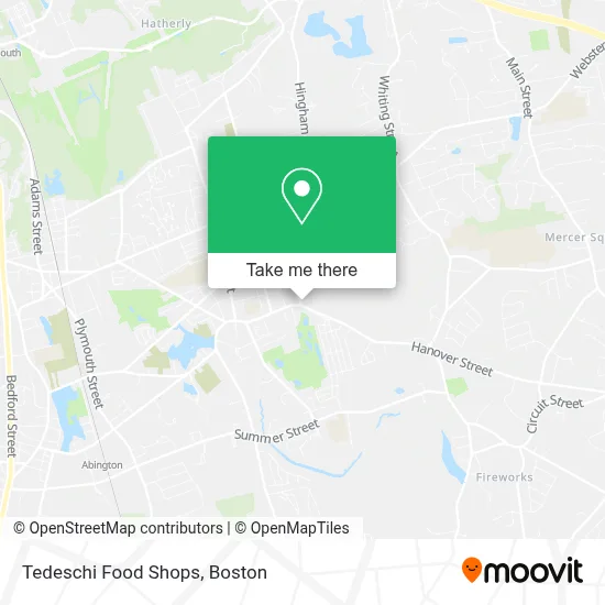 Tedeschi Food Shops map