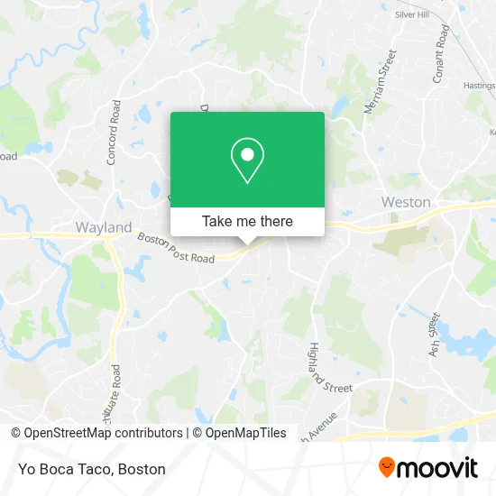 Yo Boca Taco map