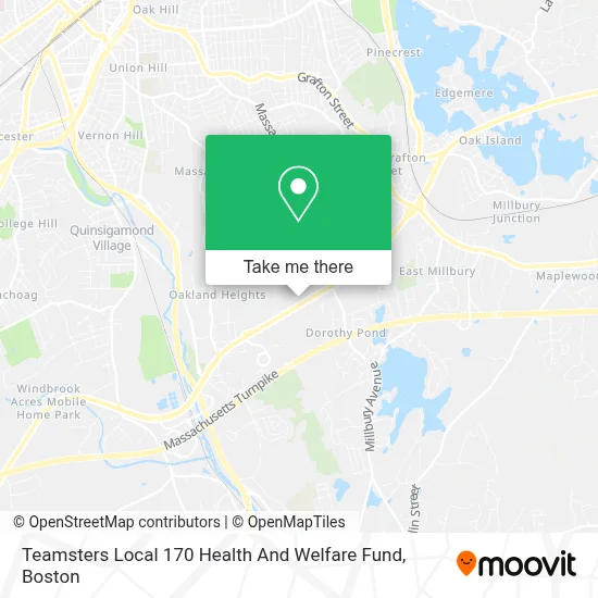 Teamsters Local 170 Health And Welfare Fund map