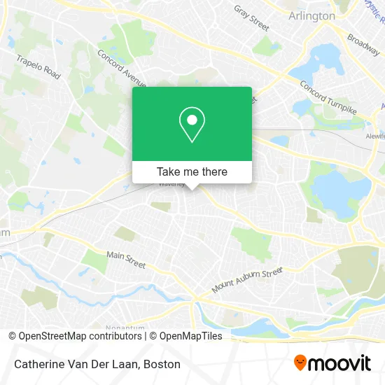 Catherine Van Der Laan map