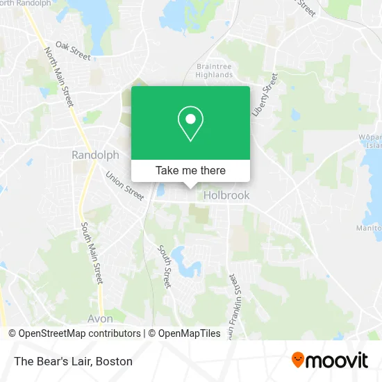 The Bear's Lair map