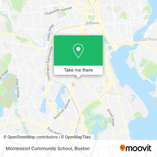 Montessori Community School map