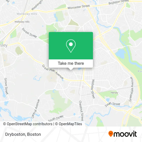 Dryboston map