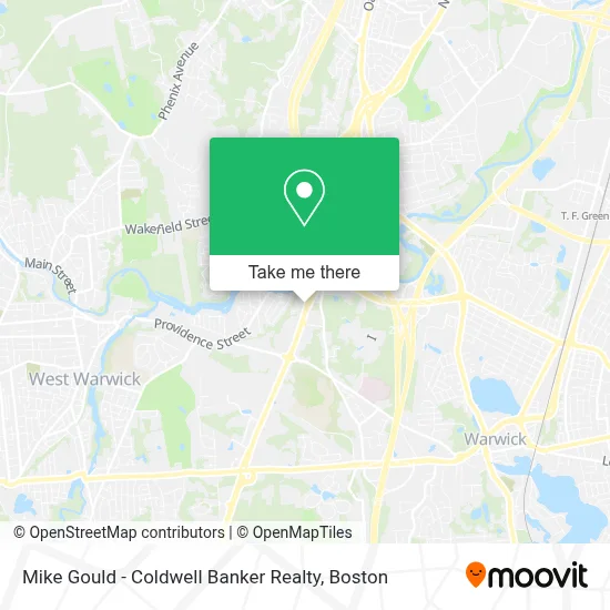 Mike Gould - Coldwell Banker Realty map