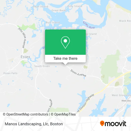 Manos Landscaping, Llc map