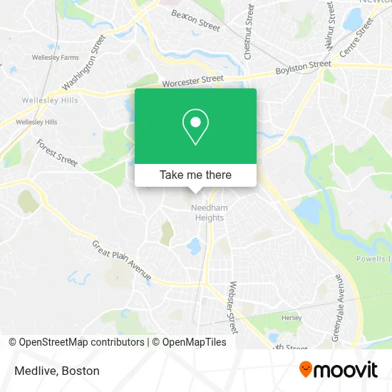Medlive map