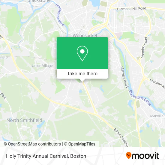 Holy Trinity Annual Carnival map