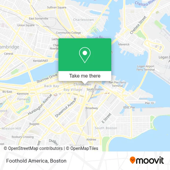 Foothold America map