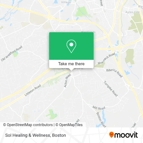Sol Healing & Wellness map