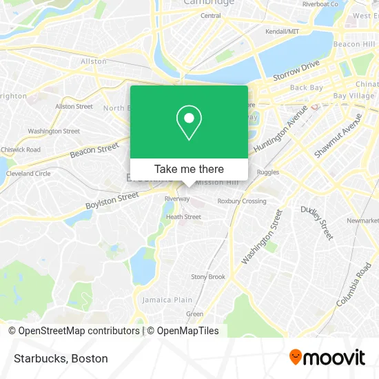 Starbucks map