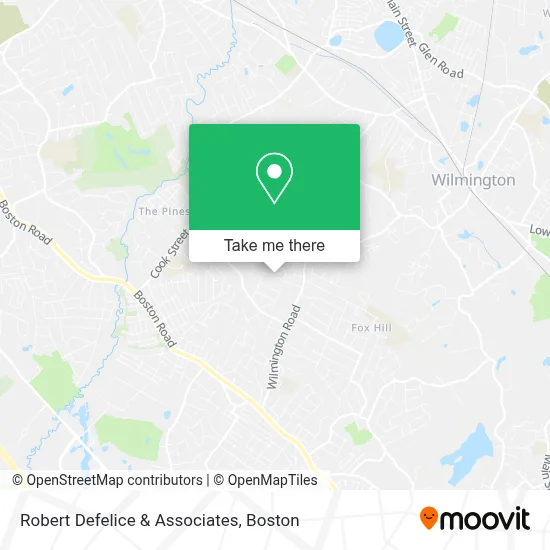 Robert Defelice & Associates map