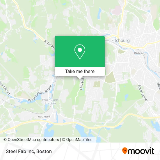 Steel Fab Inc map