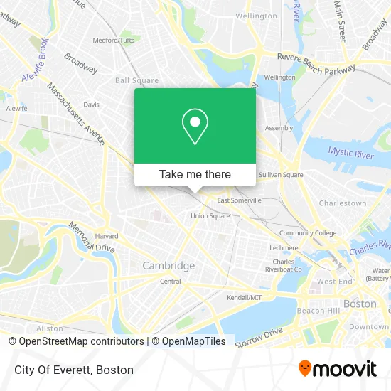 City Of Everett map