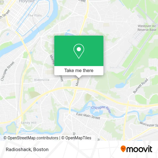 Radioshack map