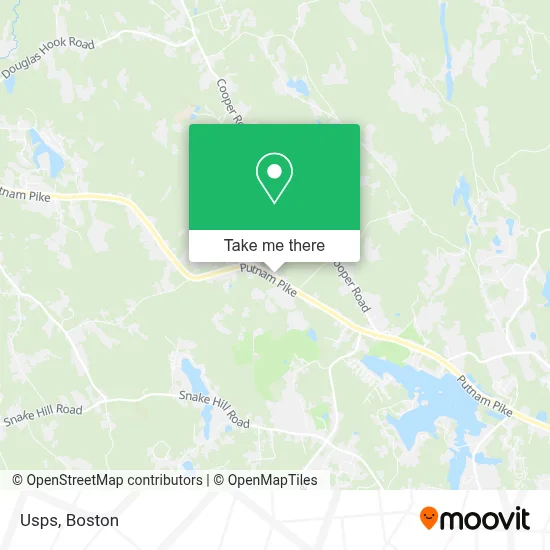Usps map
