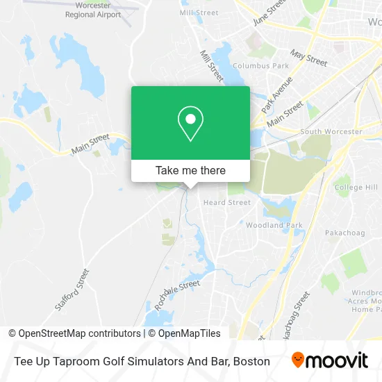 Tee Up Taproom Golf Simulators And Bar map