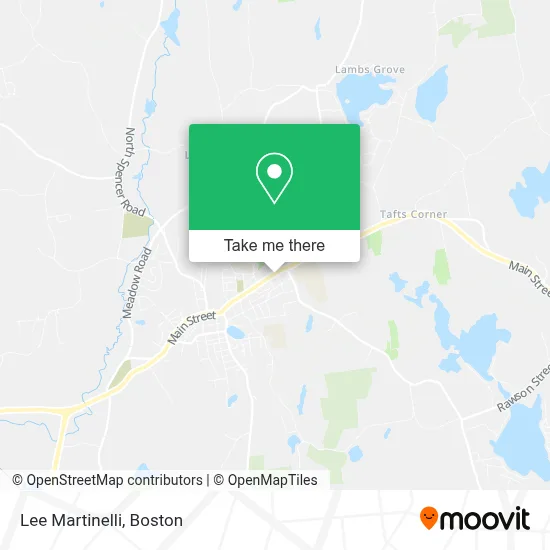 Lee Martinelli map