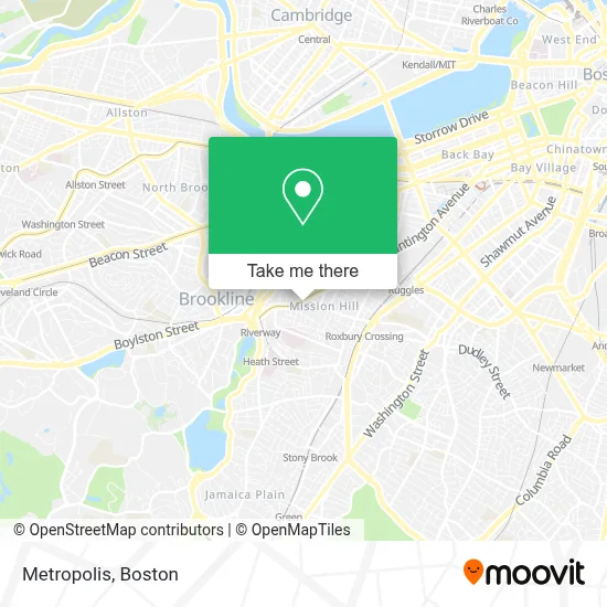 Metropolis map