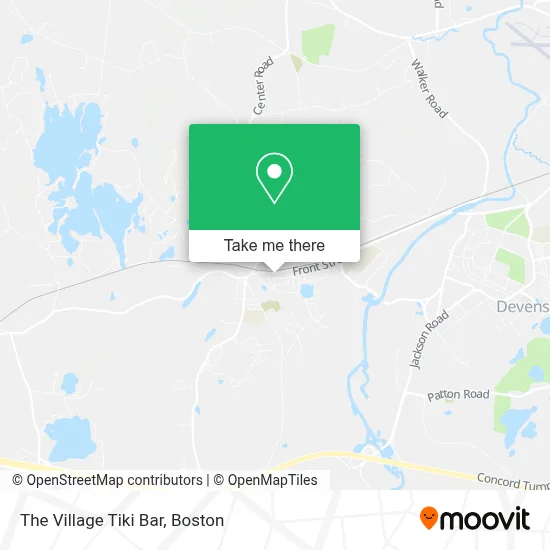 The Village Tiki Bar map
