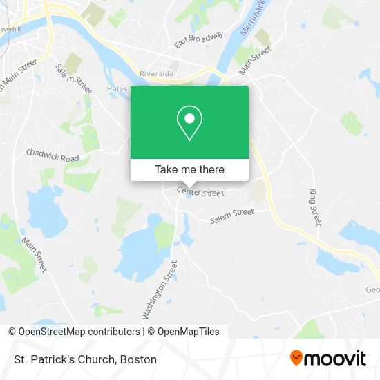 St. Patrick's Church map