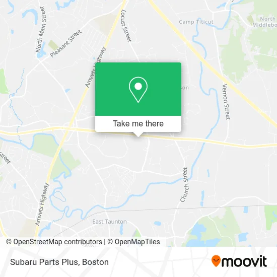 Subaru Parts Plus map