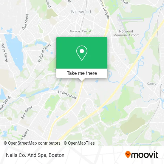 Nails Co. And Spa map