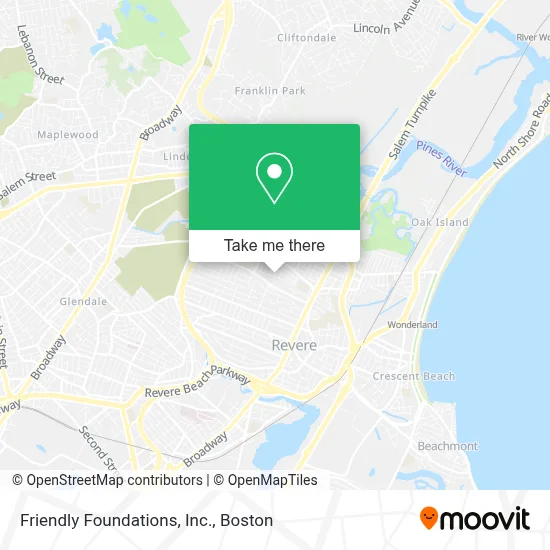 Friendly Foundations, Inc. map