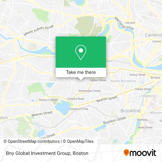 Bny Global Investment Group map