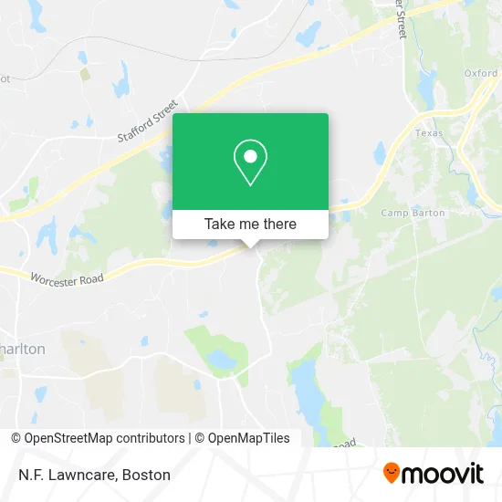 N.F. Lawncare map
