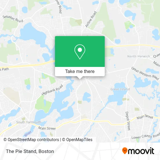 The Pie Stand map