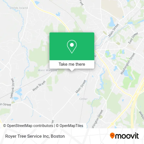 Royer Tree Service Inc map