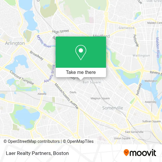 Laer Realty Partners map